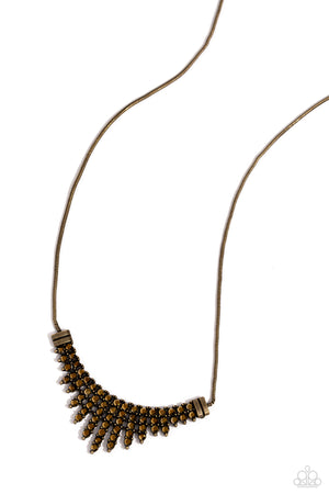Paparazzi Dramatic Diadem - Brass