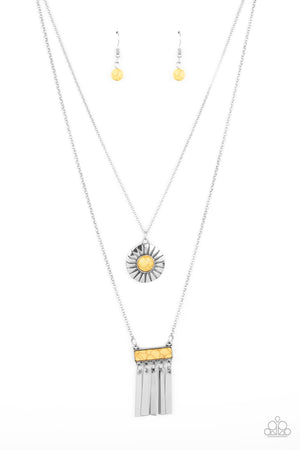 Paparazzi Sunburst Rustica - Yellow
