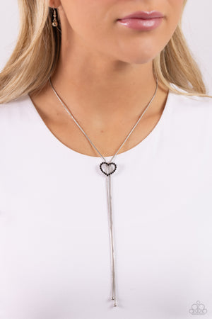 Paparazzi Tempting Tassel - Black