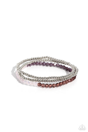 Paparazzi Backstage Beading - Purple