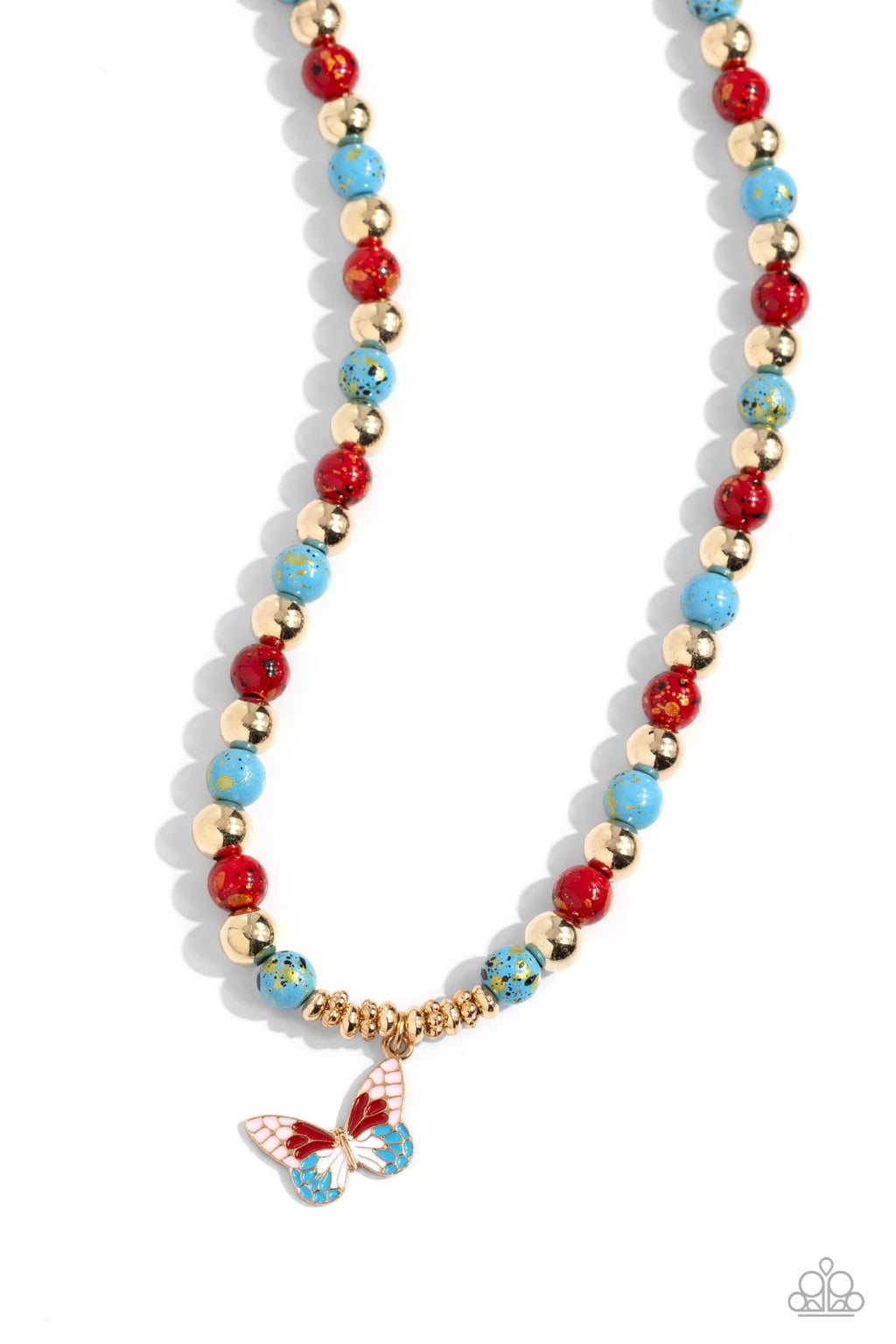 Paparazzi Speckled Story - Red