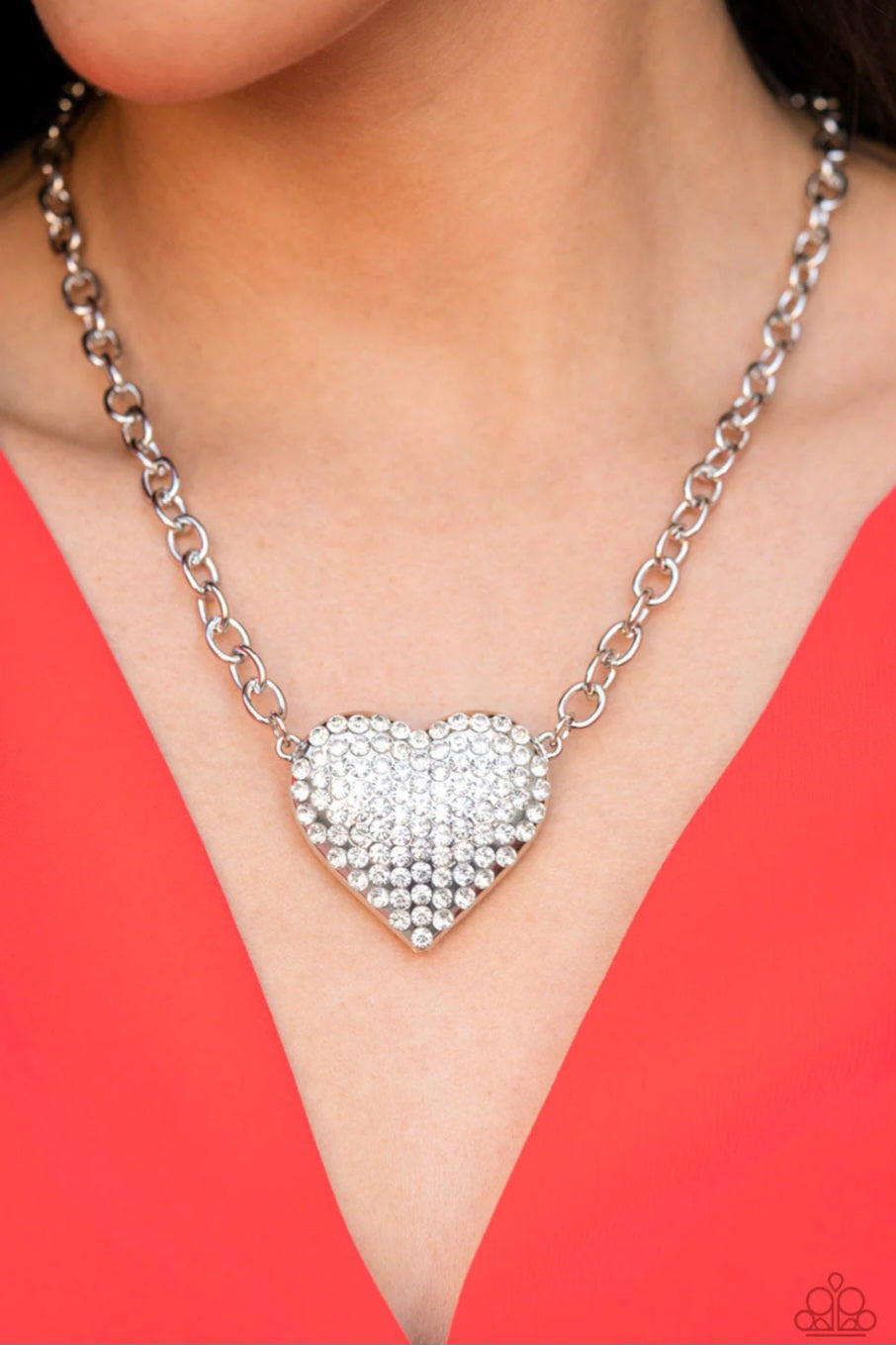 Paparazzi Heartbreakingly Blingy- White