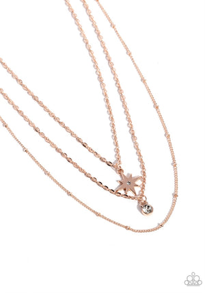 Paparazzi Trendy Twinkle - Rose Gold