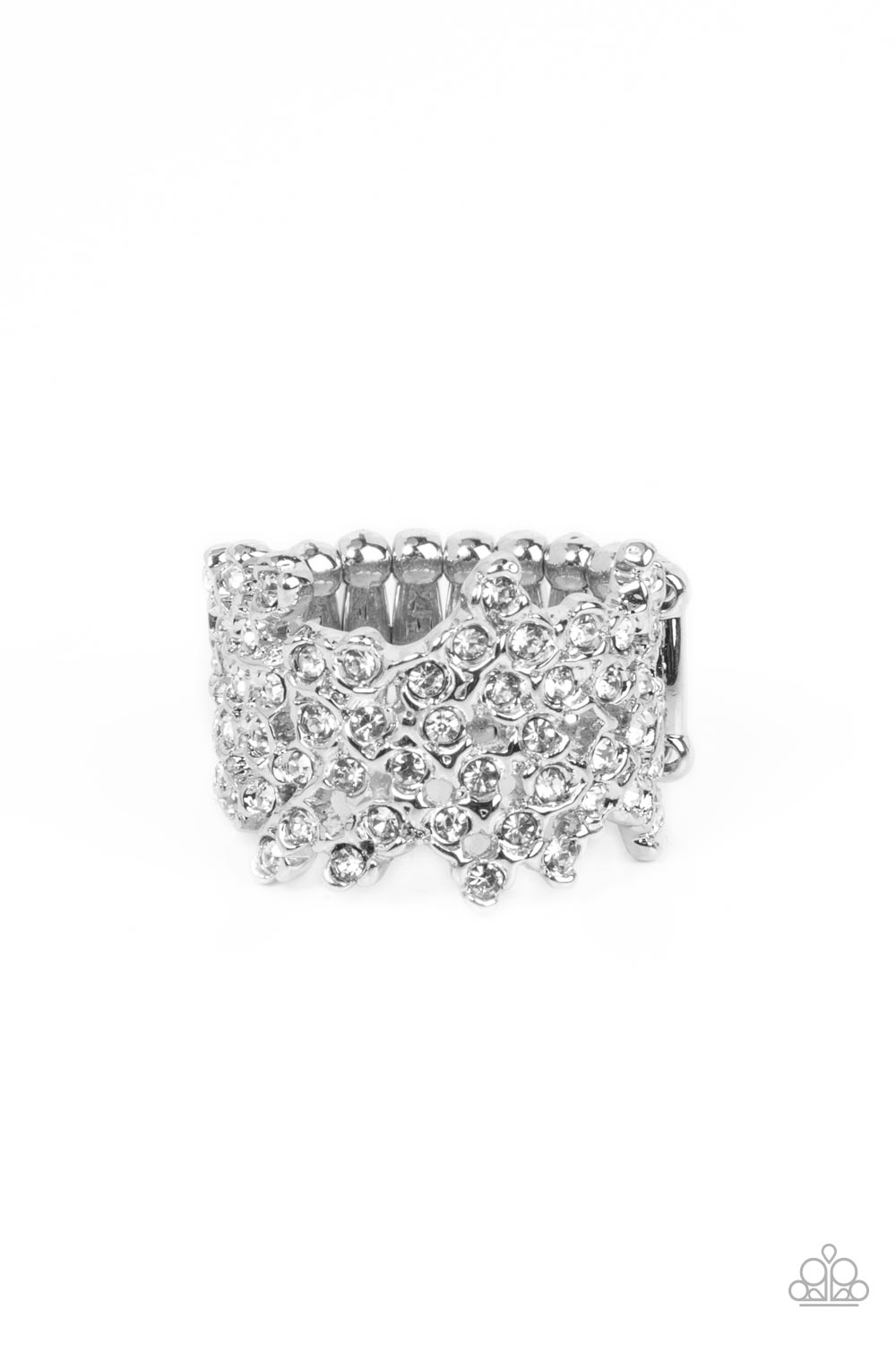 Paparazzi Sizzling Shimmer - White