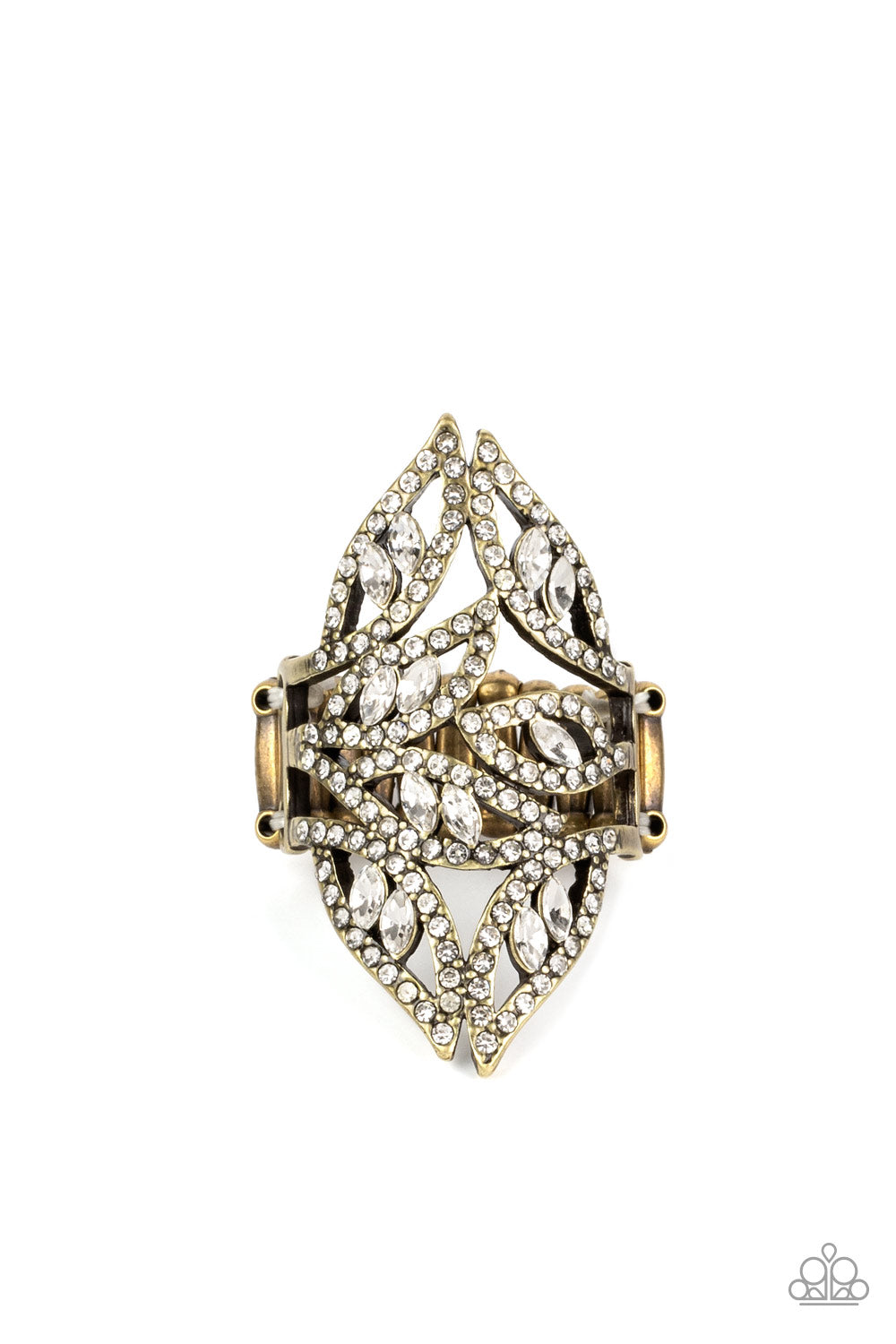 Paparazzi Fiery Foliage - Brass