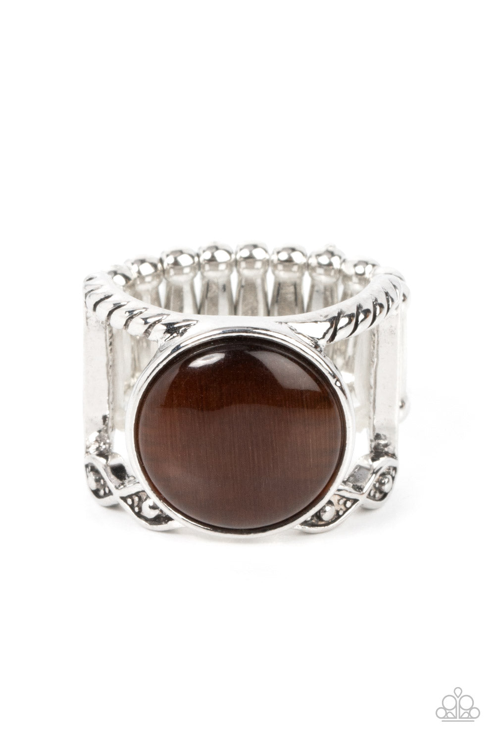 Paparazzi Clairvoyantly Cats Eye- Brown