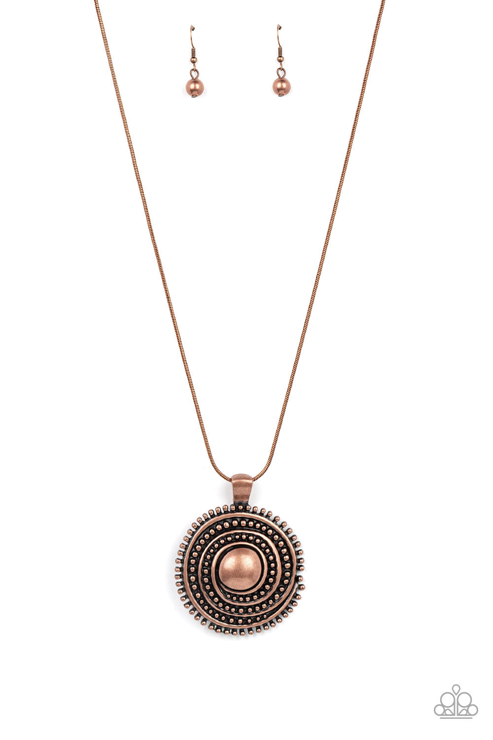 Paparazzi Solar Swirl- Copper