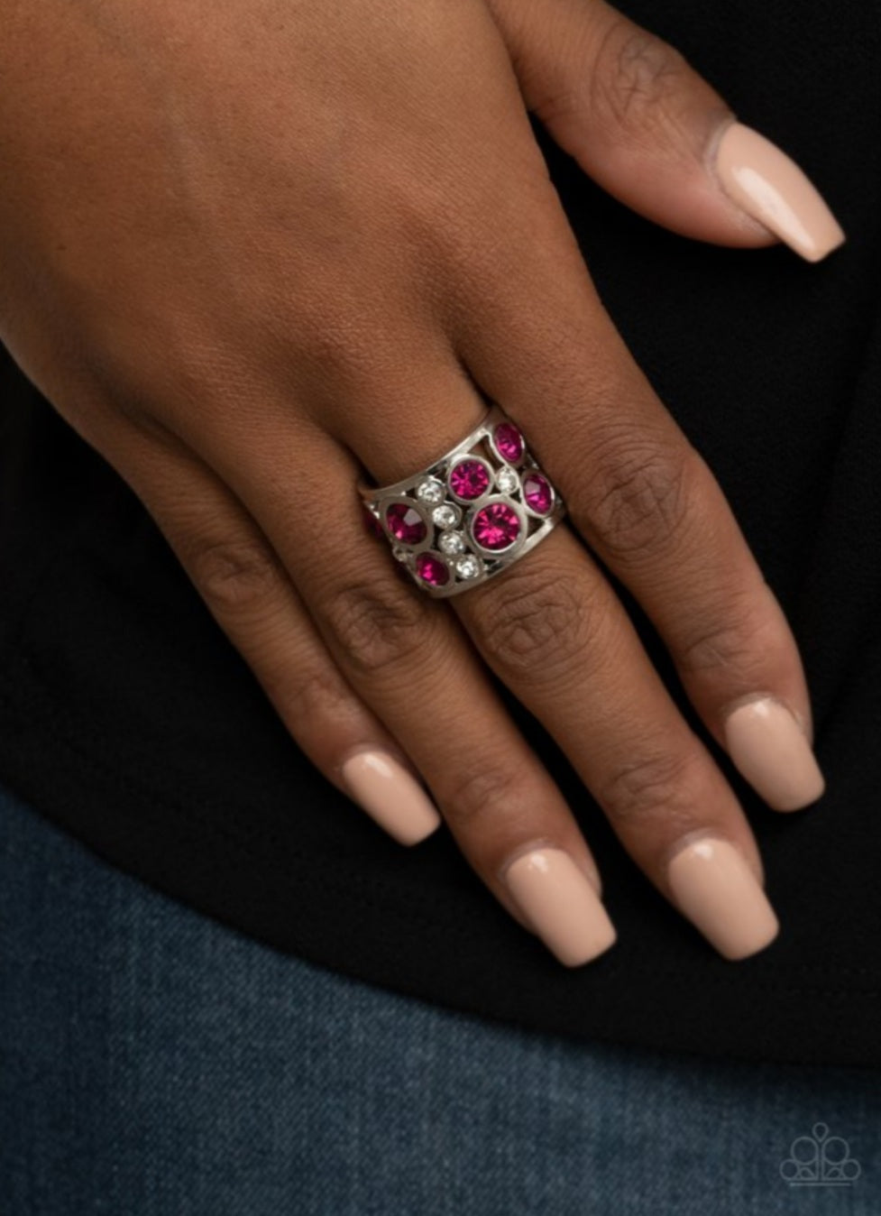 Paparazzi High Roller Royale - Pink
