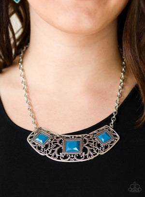 Paparazzi Feeling Inde-PENDANT- Blue