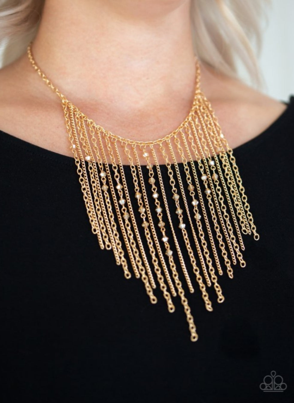 Paparazzi First Class Fringe- Gold