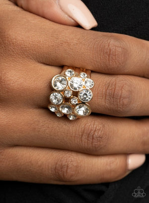 Paparazzi Bubbling Bravado- Gold
