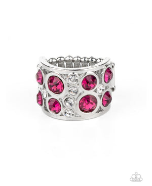 Paparazzi High Roller Royale - Pink