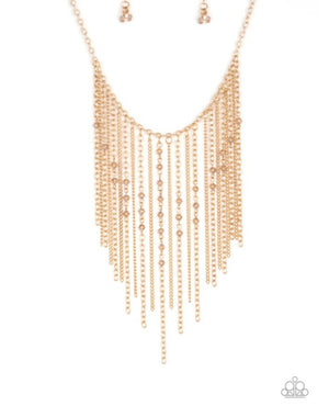 Paparazzi First Class Fringe- Gold