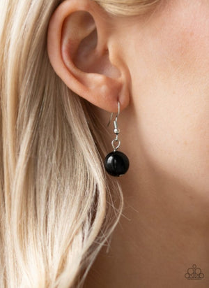 Paparazzi Crystal Charm- Black