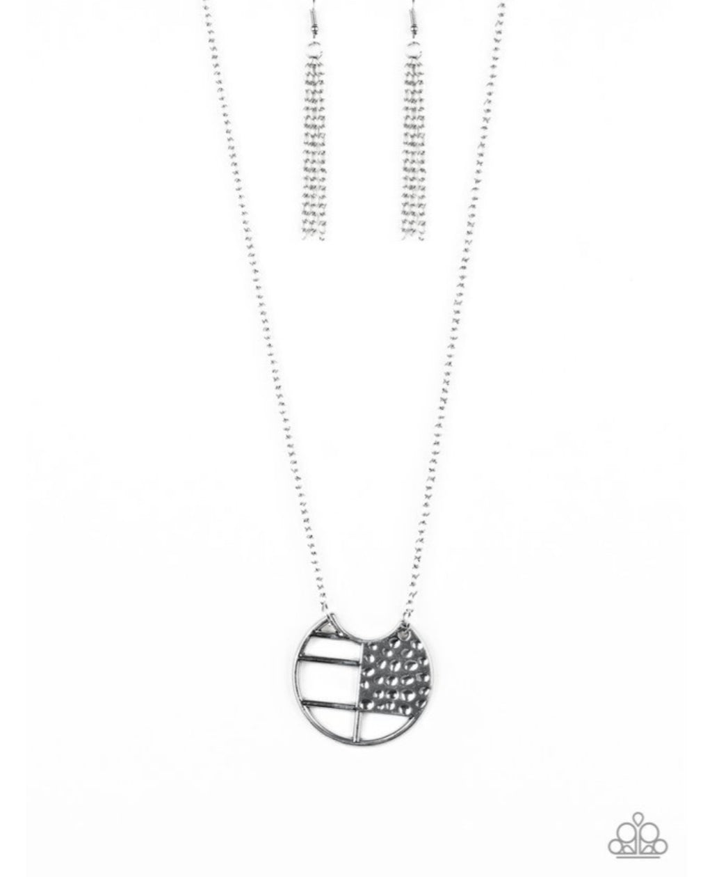 Paparazzi Abstract Aztec- Silver
