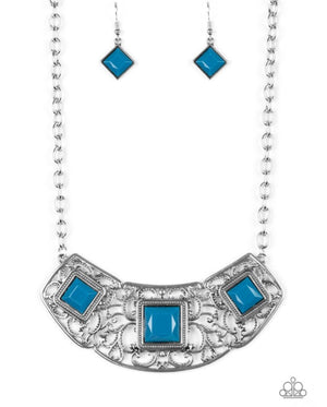 Paparazzi Feeling Inde-PENDANT- Blue