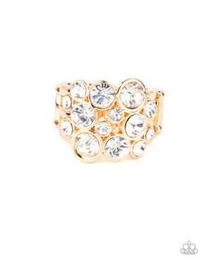 Paparazzi Bubbling Bravado- Gold