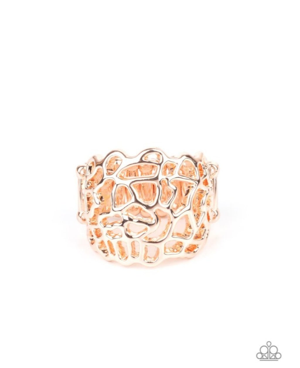 Paparazzi Get Your FRILL- Rose Gold