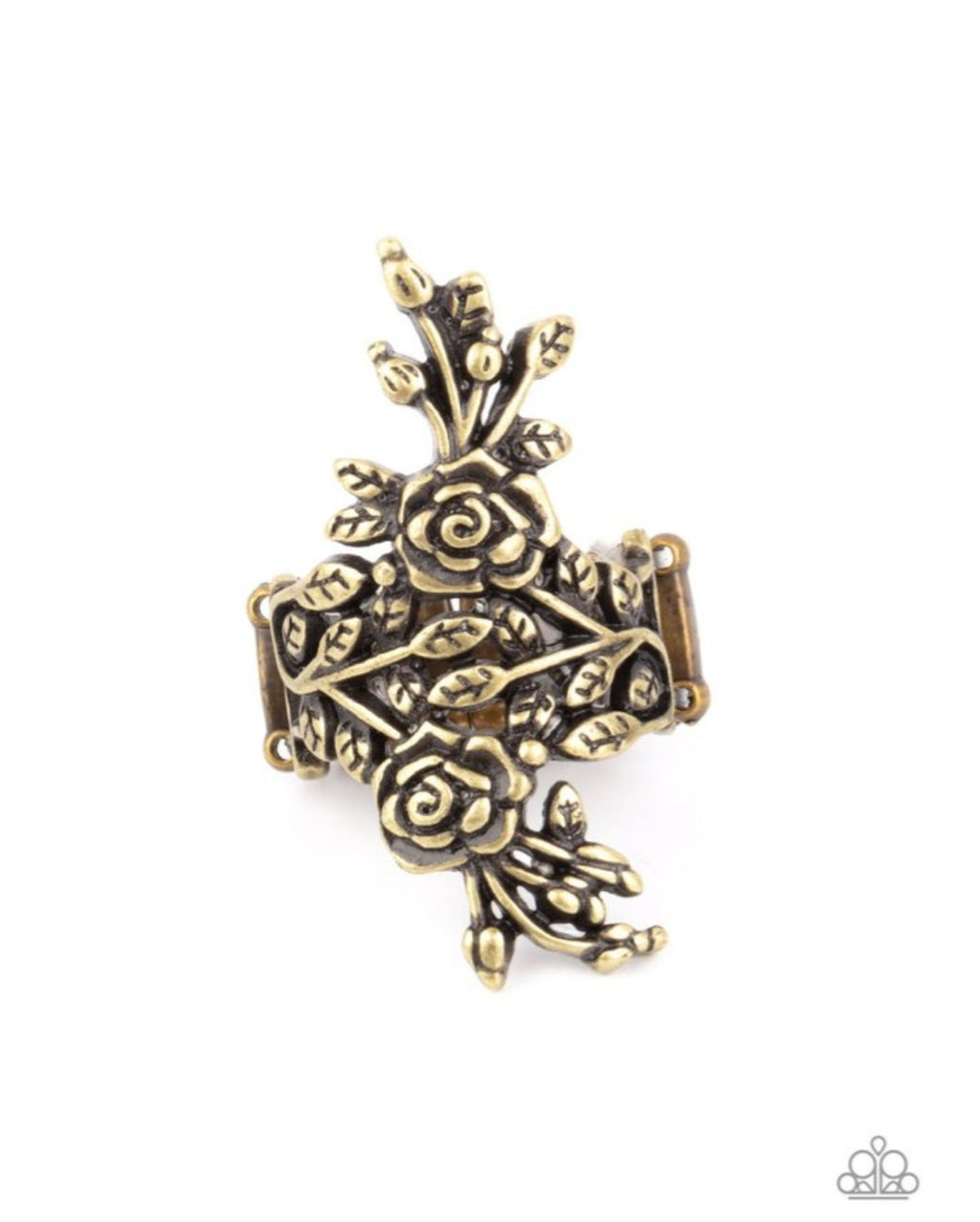 Paparazzi Rustic Rose Gardens- Brass