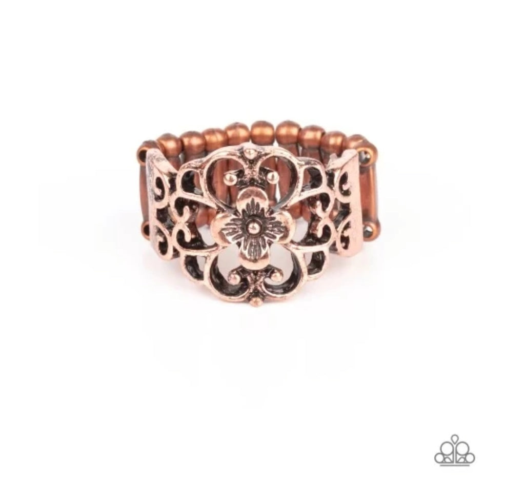 Paparazzi Fanciful Flower Gardens- Copper