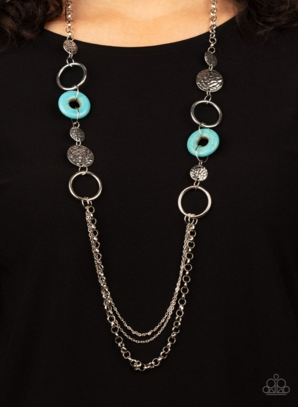 Paparazzi Grounded Glamour- Blue