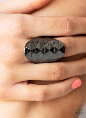 Paparazzi Ferociously Faceted- Black