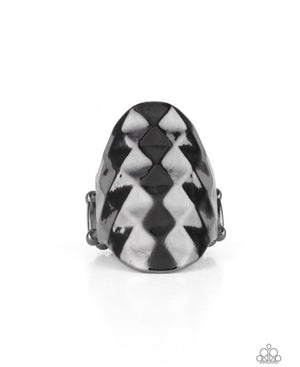 Paparazzi Ferociously Faceted- Black