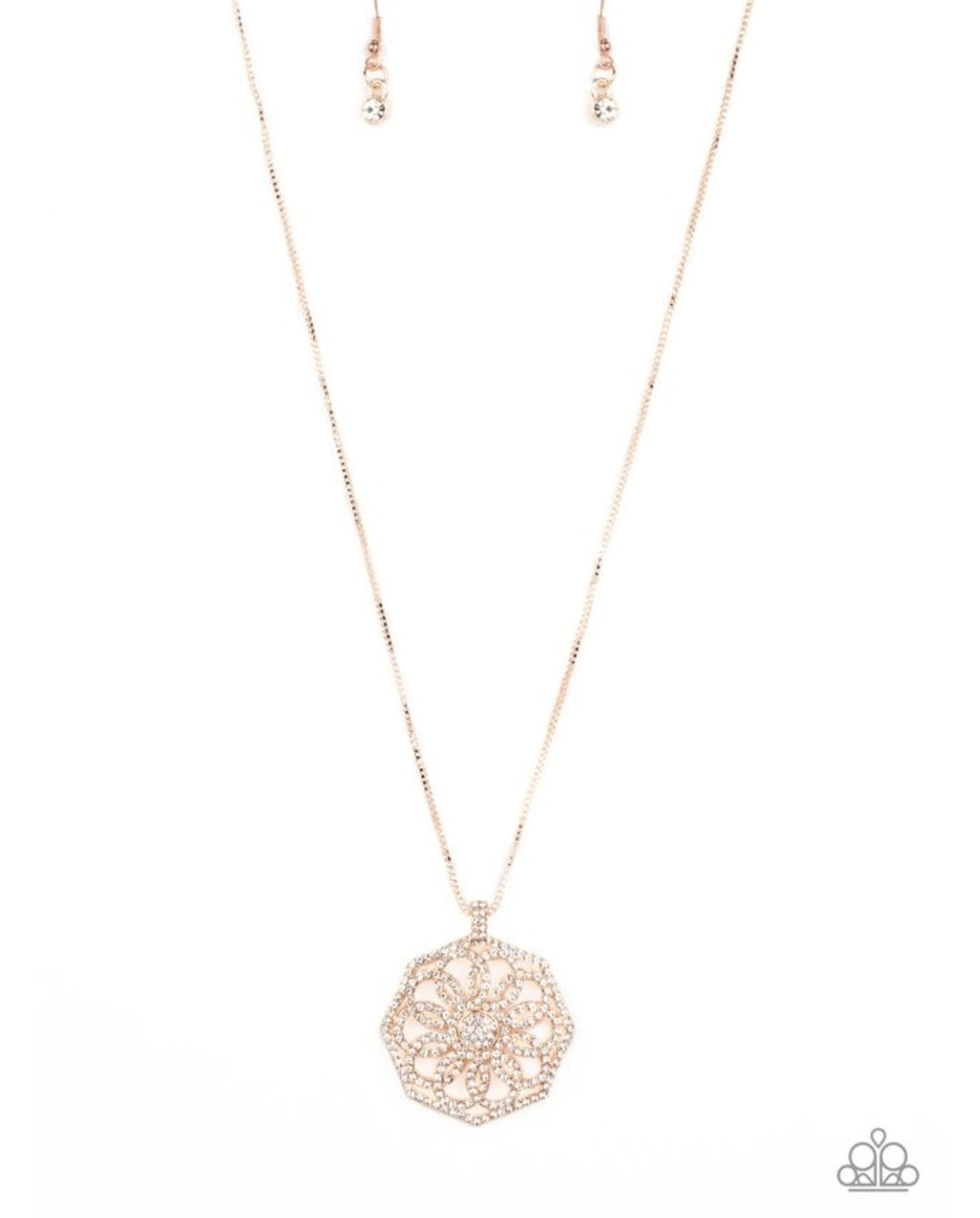 Paparazzi Botanical Bling- Rose Gold