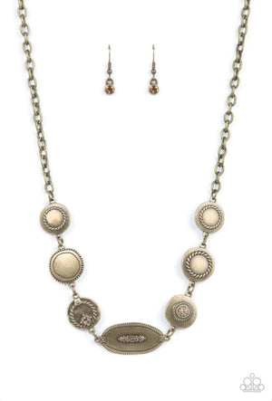 Paparazzi Uniquely Unconventional- Brass