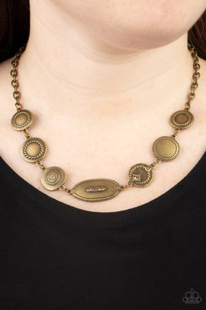 Paparazzi Uniquely Unconventional- Brass